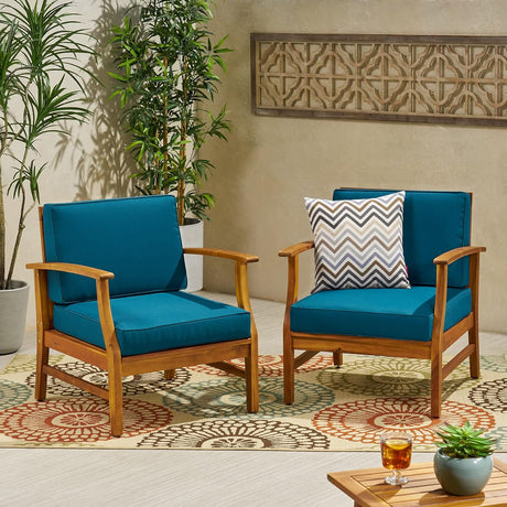 Perla - Contemporary Club Chair With Water Resistant Cushion?