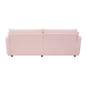 Oversized Double Chaise Lounge Sofa With USB Ports