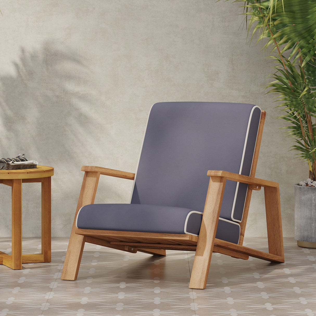 Patio Lounge Chair, Outdoor Club Chair - Best Buy Furniture
