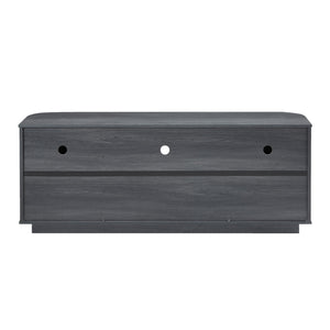 Modern Wavy TV Stand Rounded Sideboard With Storage Cabinet