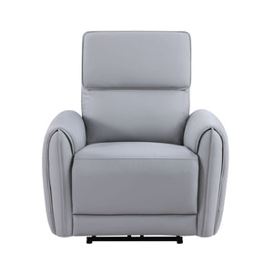 Jeromie - Power Motion Recliner With USB Port - Gray