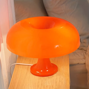 LED Mushroom Table Lamp Modern Bedside Light for Room Decor & Christmas Gift