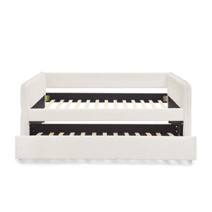 Upholstered Daybed With Pop Up Trundle