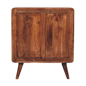 Solid Wood Curved Honey Dresser