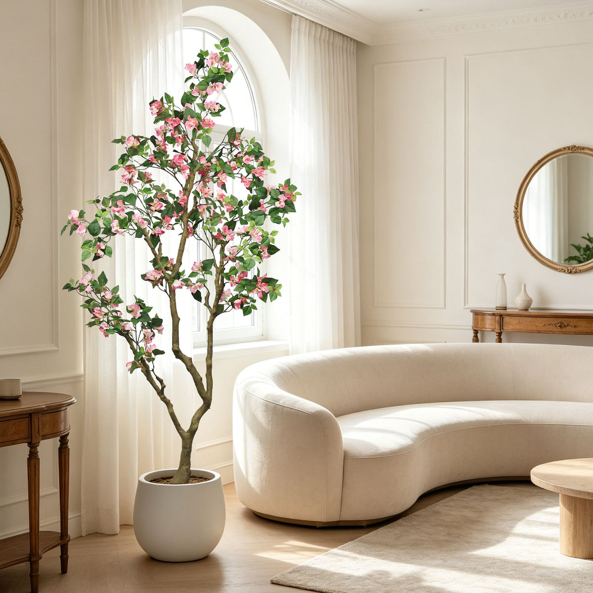 7FT Artificial Bougainvillea Tree with Realistic