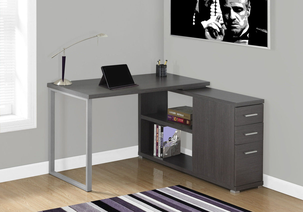 Computer Desk, Home Office, Corner, Left, Right Set - Up, Storage Drawers, L Shape, Laptop, And Contemporary & Modern - Best Buy Furniture