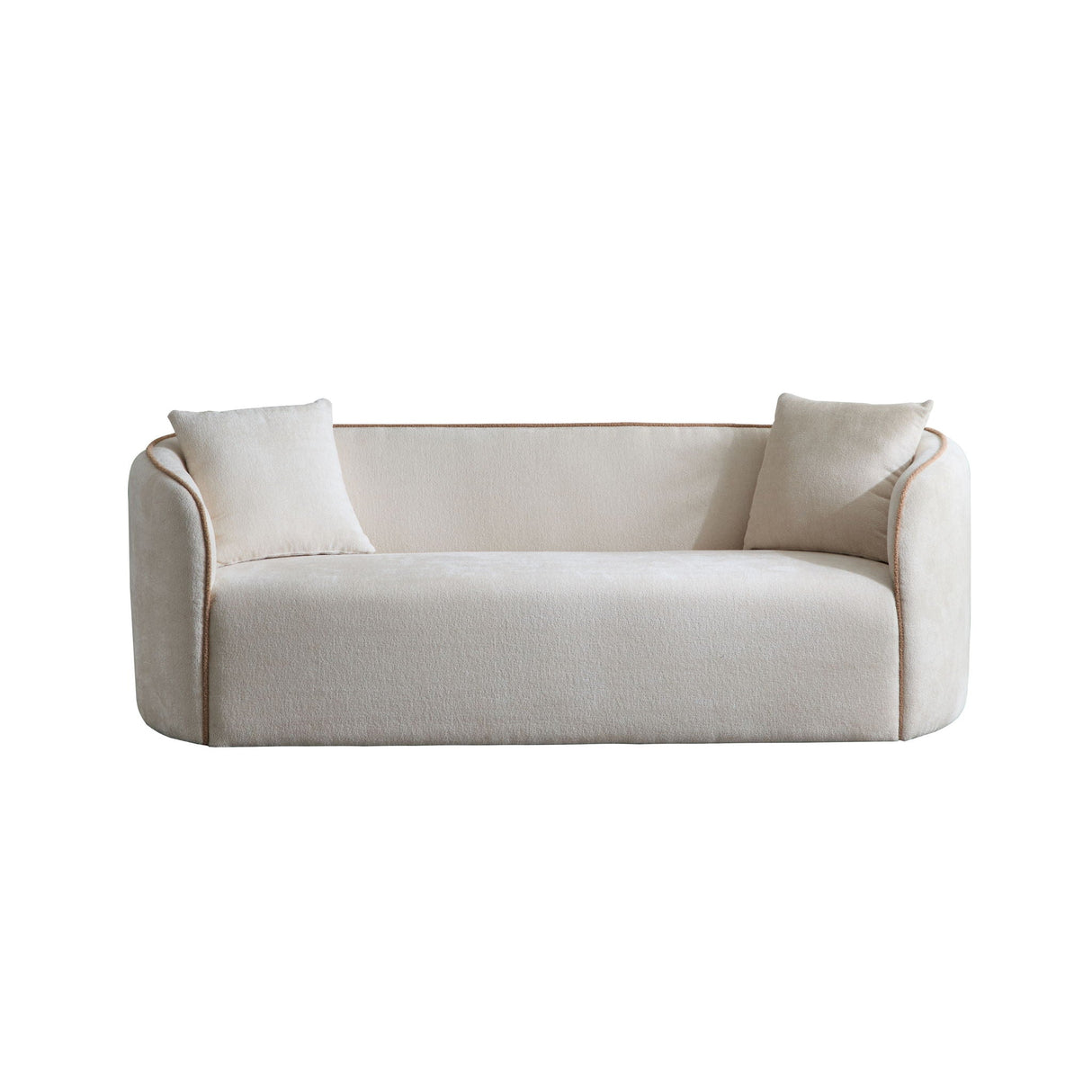 Coral - Curved Sofa, 3 Seater - Best Buy Furniture