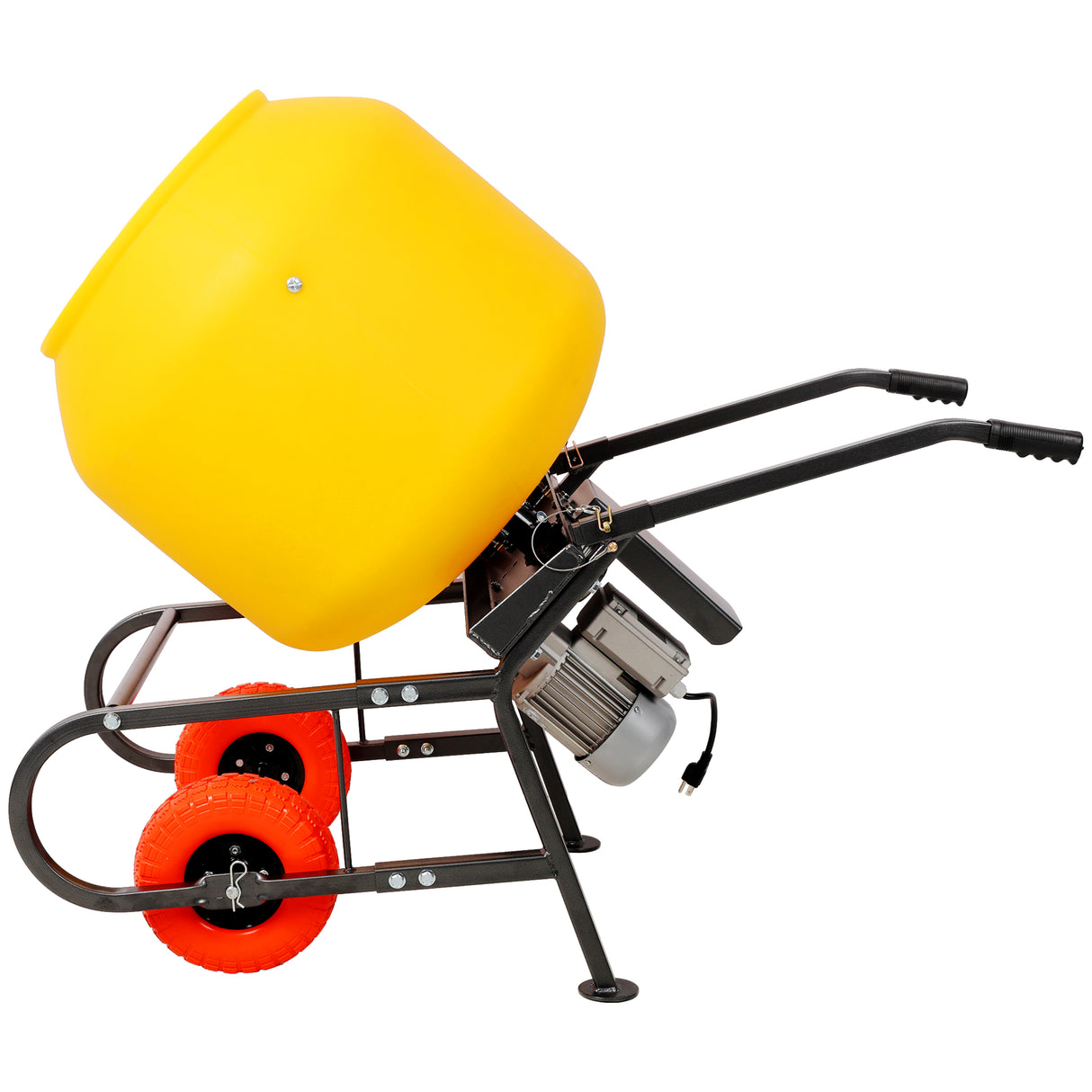 6 CUFT/170L Portable Electric Poly Drum Concrete Mixer