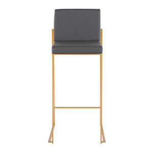 Fuji - Contemporary Design High Back Barstool