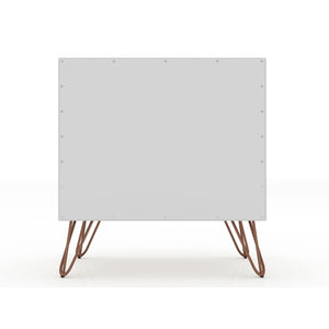 Rockefeller - Nightstand With 2 Drawers - White