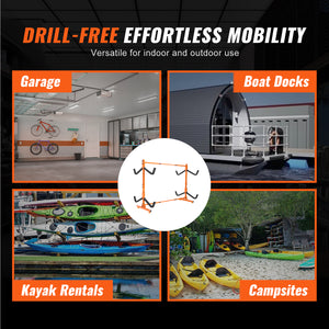Freestanding Kayak Storage Rack
