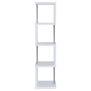 4 Tier Bookcase With Accents