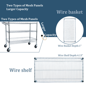 Heavy Duty Rolling Utility Cart