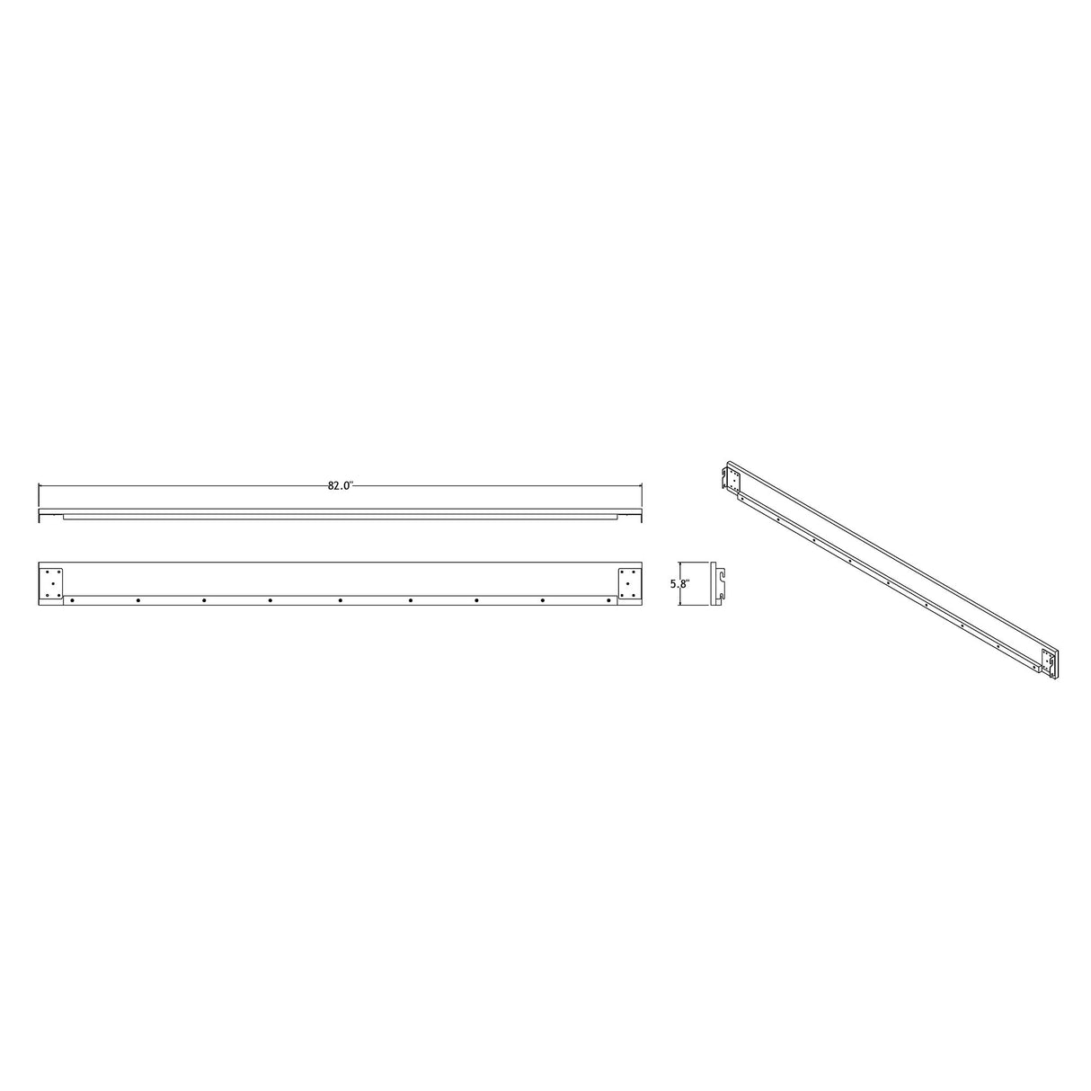 Adelaide - Bed With LED