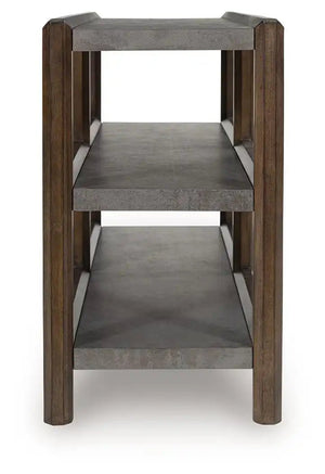 Kallenny - Sofa Table - Brown / Gray - Best Buy Furniture