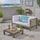 Oana - 3 Piece Love Seat Set With Coffee Table - Best Buy Furniture