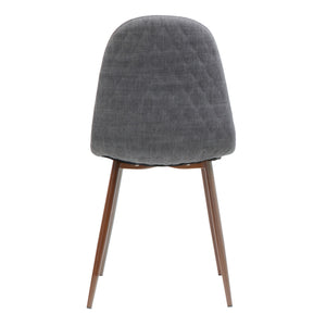 Elegant Dining Chair Set With Fabric