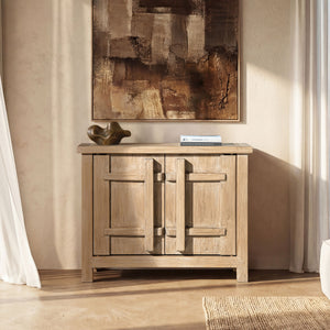 Rowan - 2 Door Accent Cabinet - Natural
