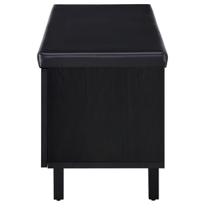 Clackamas - 2 Door Storage Bench With Padded Seat