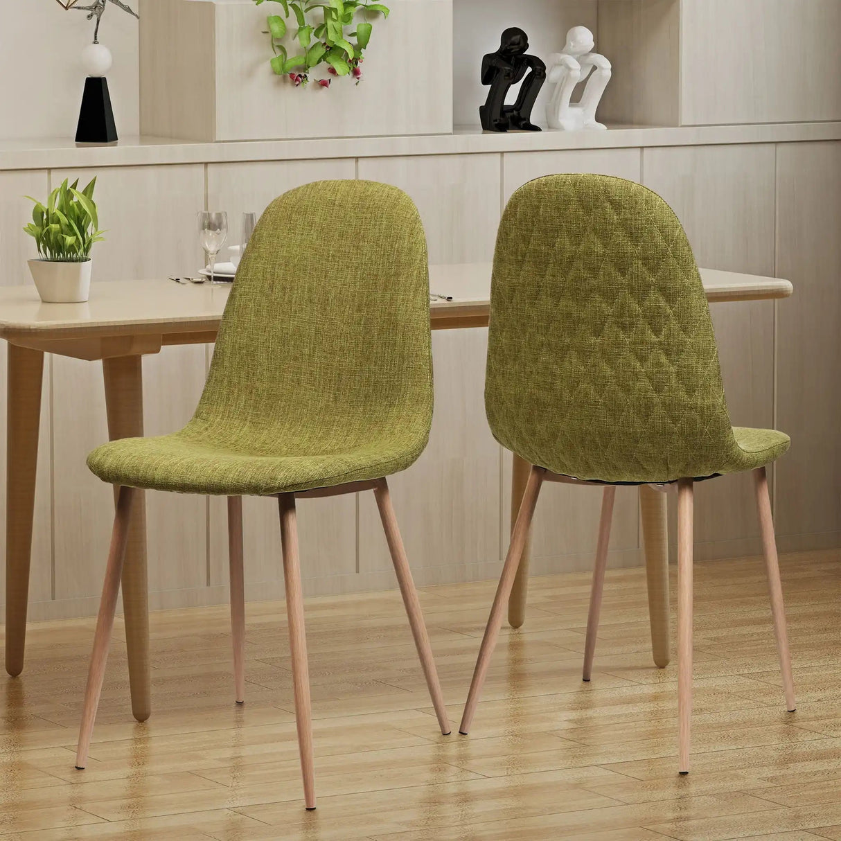 Elegant Dining Chair Set With Fabric - Best Buy Furniture