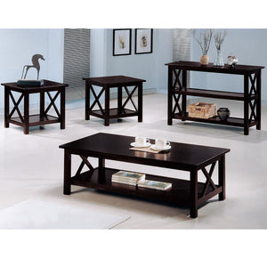 Merlot 3 Piece Occasional Set - Brown
