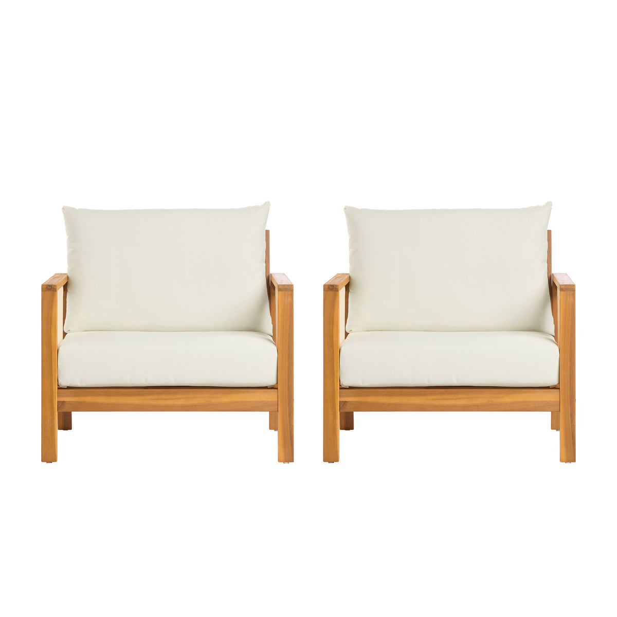 Outdoor Club Chair Set of 2