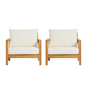 Outdoor Club Chair Set of 2