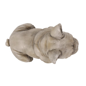 Dog Garden Sculpture, Outdoor French Bulldog Statue