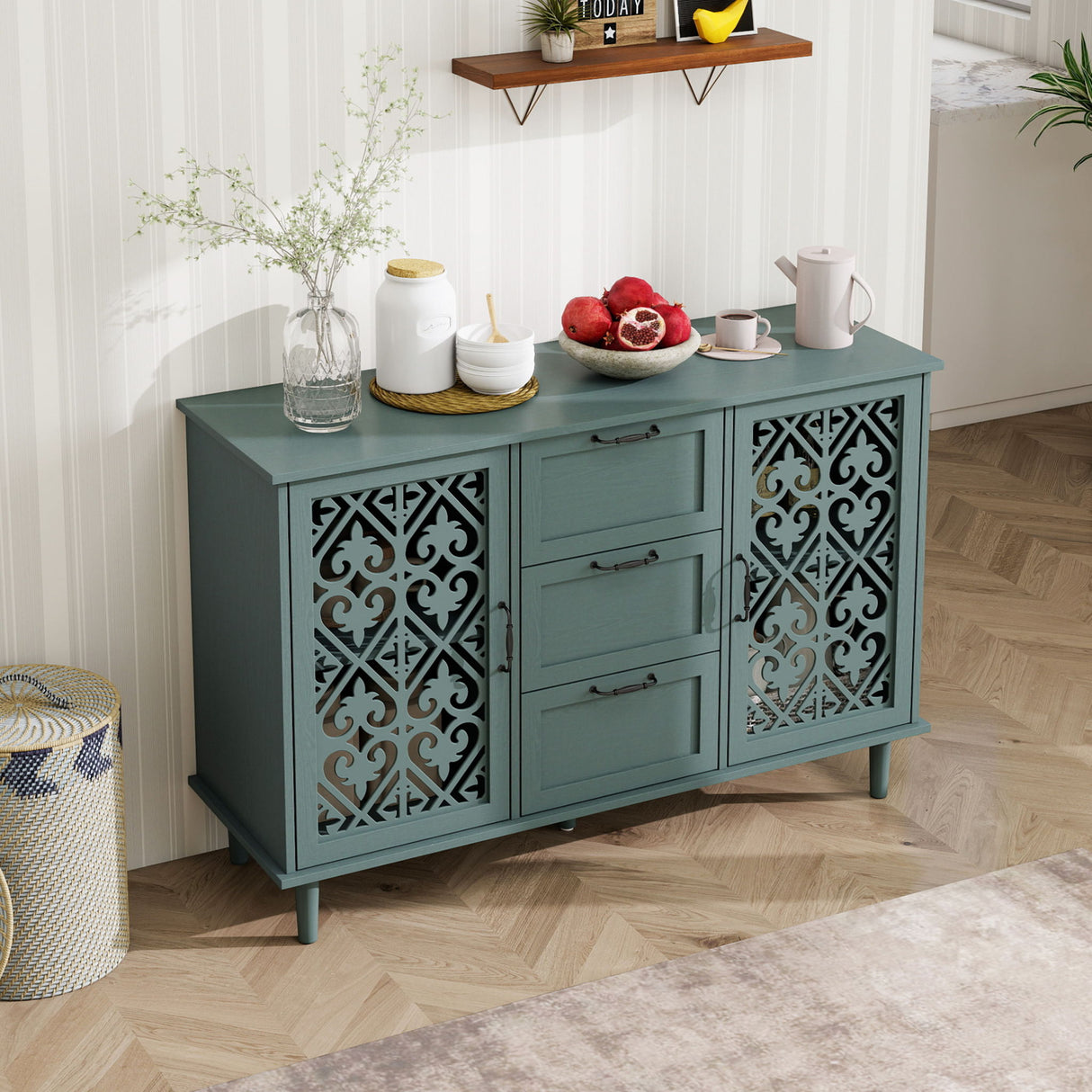 2 Door 3 Drawer Cabinet