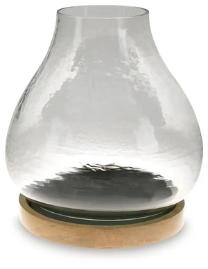 Adalisen - Candle Holder - Clear / Brown - Best Buy Furniture