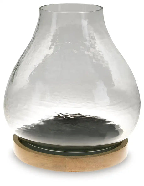Adalisen - Candle Holder - Clear / Brown - Best Buy Furniture