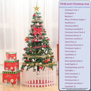 5ft Artificial Christmas Tree with LED Energy-Saving Lights