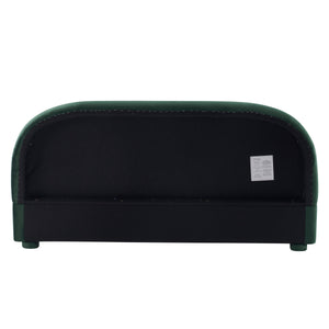 Dark Green Velvet Bed Frame