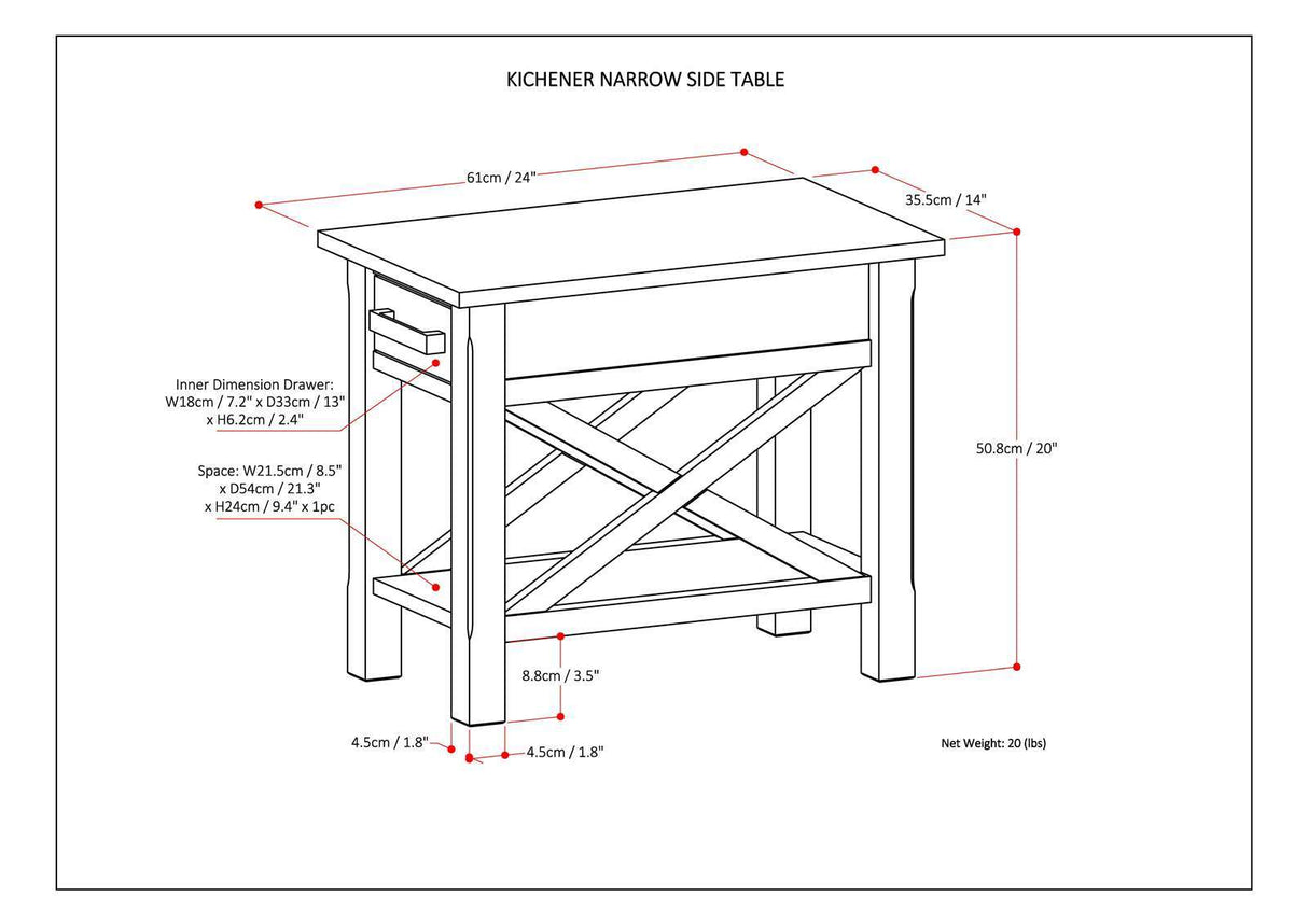 Kitchener - Handcrafted Table