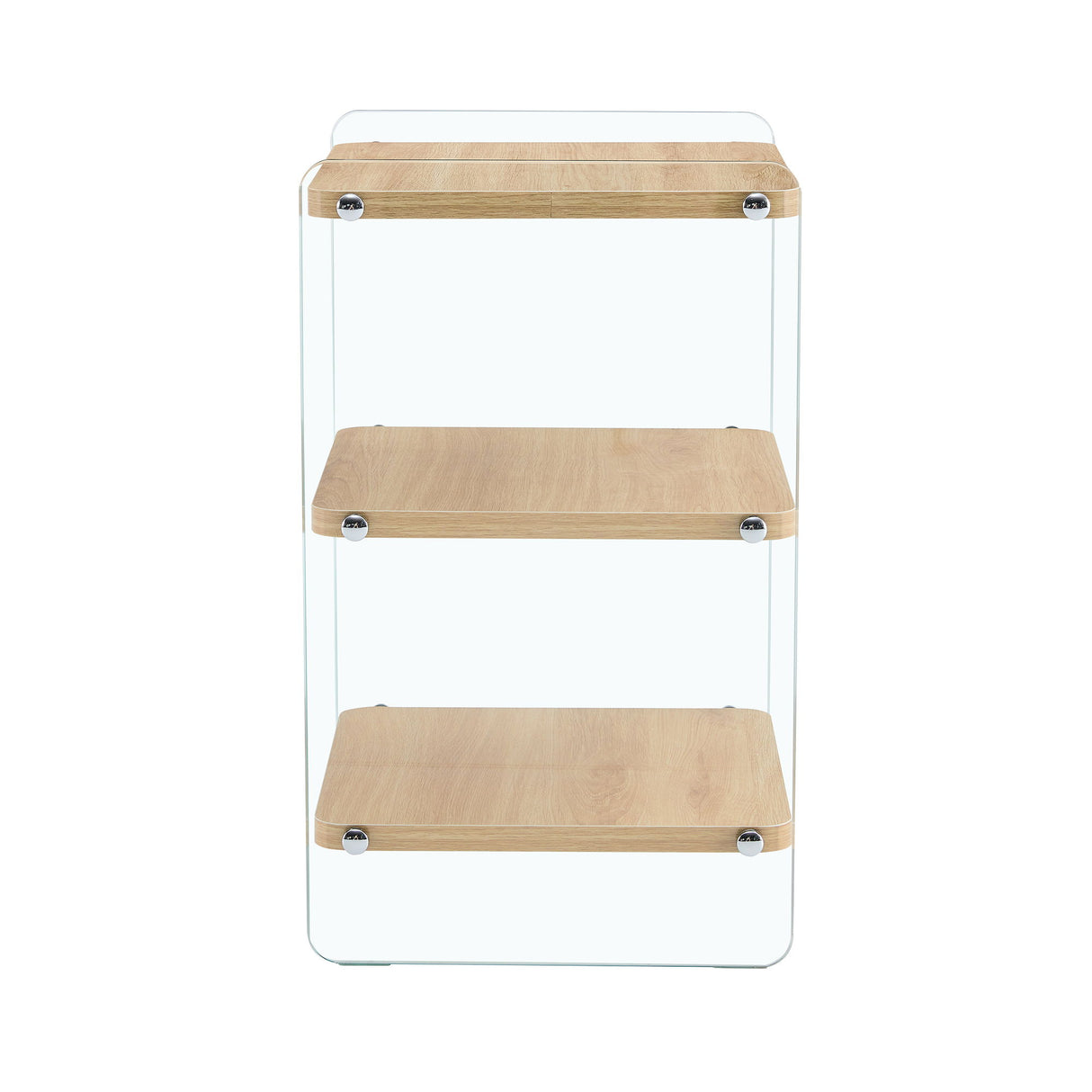 Modern 3 Layer Bedside Cabinet With Storage Function