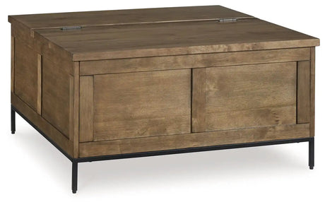 Torlanta - Lift Top Cocktail Table - Brown - Best Buy Furniture