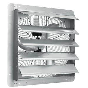 24'' Shutter Exhaust Fan with High-Speed 3320 CFM Airflow