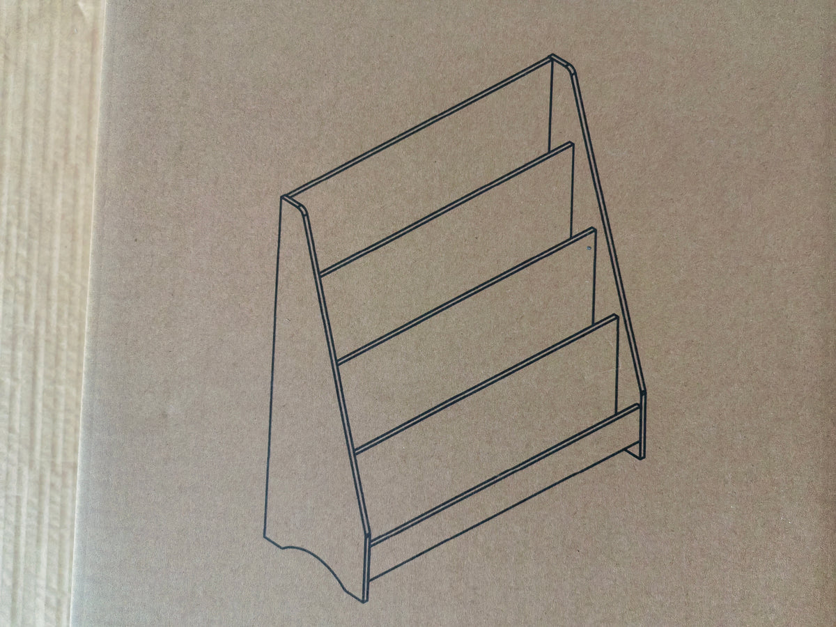 4-Tier Kids Bookshelf