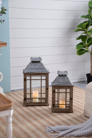 S/2 Classic Scape Lanterns