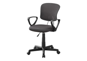 Office Chair, Adjustable Height, Swivel Ergonomic, Armrests, Contemporary - Best Buy Furniture
