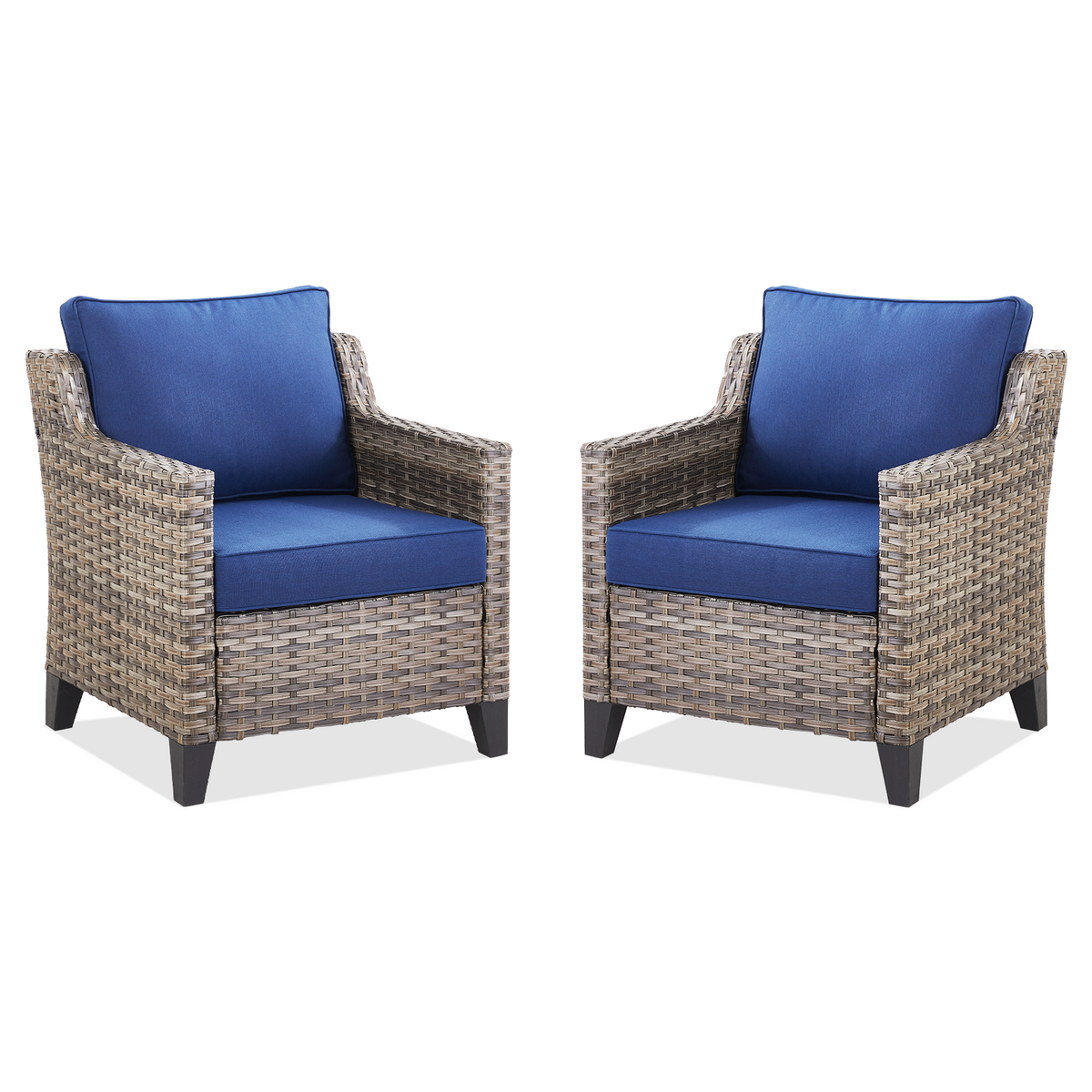 Outdoor Patio Arm Chairs Set of 2