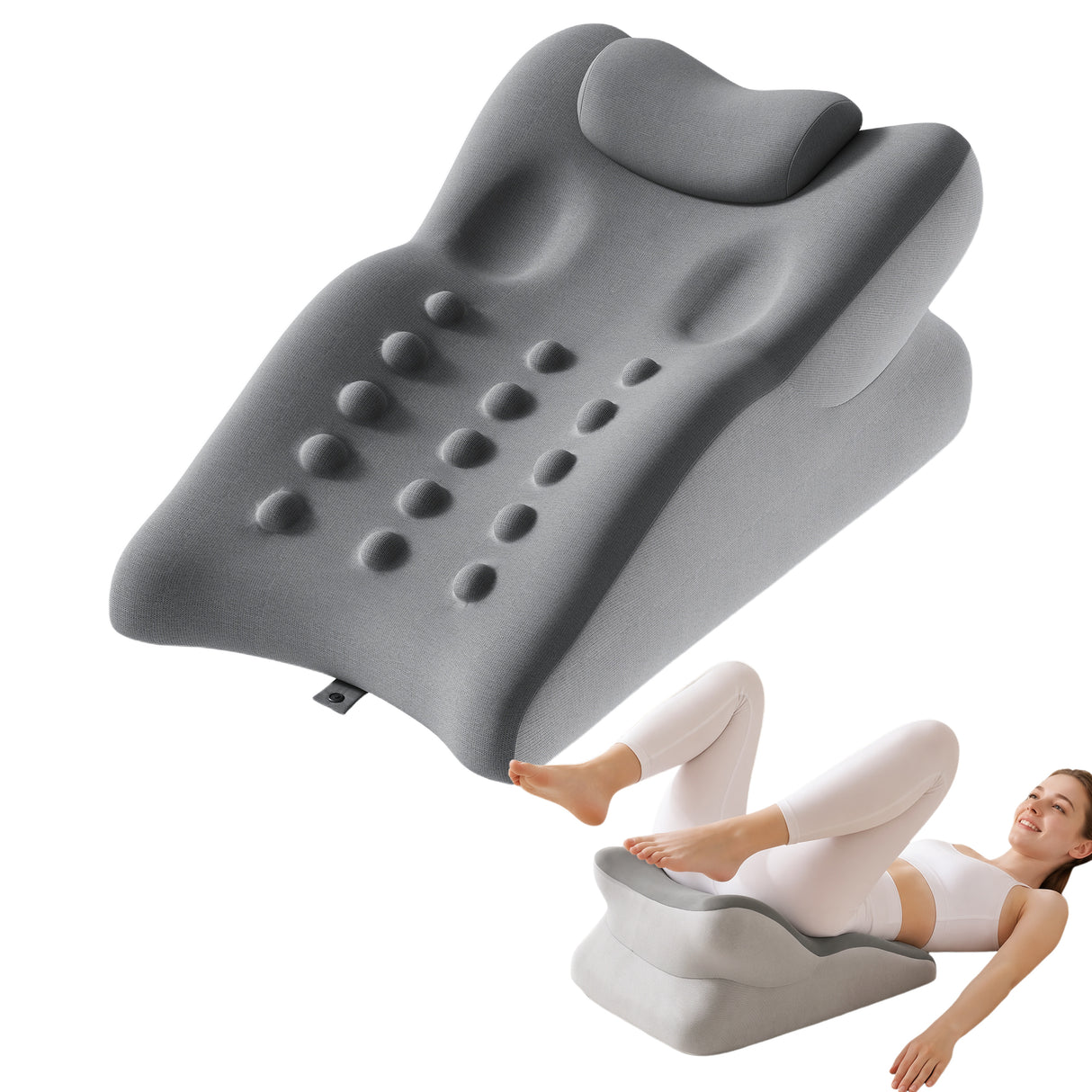 Ergonomic 27° Memory Foam Support Pillow