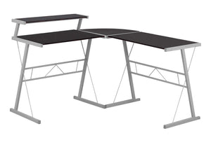 Computer Desk, Home Office, Corner, L Shape, Laptop, Durable Construction - Best Buy Furniture