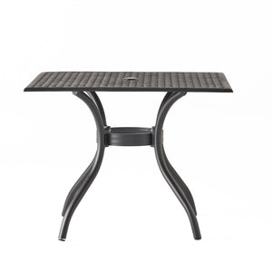 Arch Mesh Dining Table With Lightweight Frame - Black - Best Buy Furniture