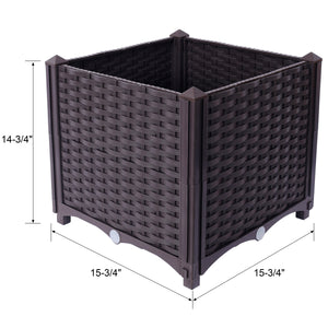 Deep Raised Garden Bed Planter Box