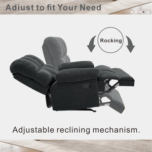 Modern Manual Rocker Recliner Chair