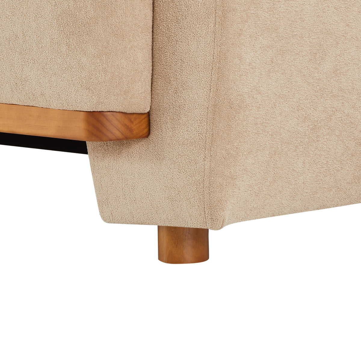 Flow 79 in. Modern Upholstered Velvet Sofa - Nomad