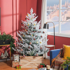 HOMCOM 6 Foot Artificial Christmas Tree