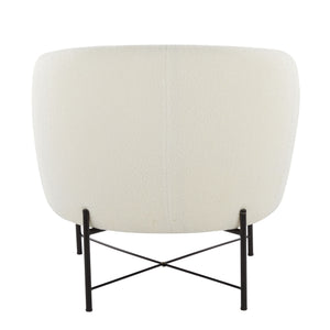 Chloe - Contemporary Chair - Black / White