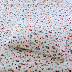 Twin XL Printed Sheet Set with Soft Cotton - Printed